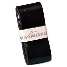 廣羽 順潛 耐用羽球拍握把膠帶, 黑色, 1個