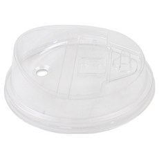 Inp PET冰杯 98mm 長開蓋蓋子, 1個, 秸稈型, 100件