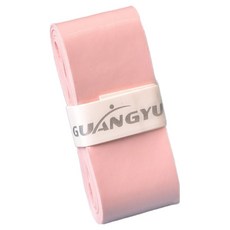 GUANGYU 順潛 高耐用羽球拍握把膠帶, 粉紅色, 1個