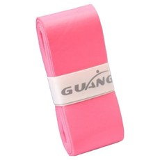 GUANGYU 順潛 高耐用羽球拍握把膠帶, 桃紅色, 1個