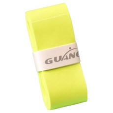 GUANGYU 順潛 高耐用羽球拍握把膠帶, 黃色, 1個