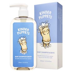Kinder Puppets 嬰兒洗髮沐浴二合一, 300ml, 1個