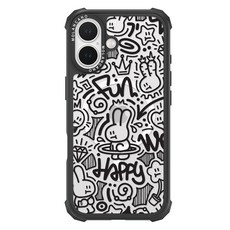 MOLAN CANO 防摔MagSafe透明線條藝術設計手機殼