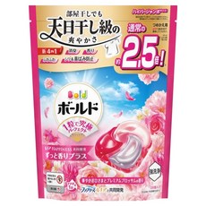 Bold 日本原裝進口 新4合1洗衣球 淡雅花香 粉紅色, 28顆, 1袋