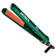 SAMSEA 세라믹 27단계 온도조절 C컬 웨이브 볼륨 스타일러 헤어고데기 SQZ-01, 그린색