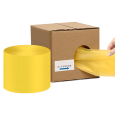 Igeodat 抽取式圓底多用途塑膠袋 黃色 45 x 59 cm 200入, 50L, 1個