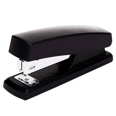 deLi 得力 簡易訂書機 33號釘, 黑色, 1個