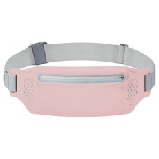 Ttabongoppa 運動貼身彈性防水腰帶腰包 JNHA2022, 1個, 粉紅色