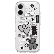 MOLAN CANO 水晶彩色MagSafe獨特透明設計手機殼