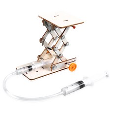 Nectron 物理科學實驗DIY套組 液壓升降機 80 x 110 x 100 mm, 1個