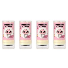 Kakao Friends Say Cheese 訊息圖章 Apeach 好可愛, 黑色, 4個