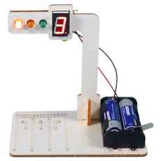 Nectron 物理科學實驗DIY套件 智慧型交通號誌 65 x 75 x 115 mm, 1個