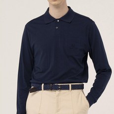 GARMENT GOLF 男性羅紋領長袖T恤 GMTLC304
