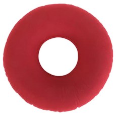 Trillionaire 簡約甜甜圈坐墊, 紅色, 1個