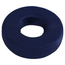 Trillionaire 舒適甜甜圈坐墊, 1個, 海軍藍
