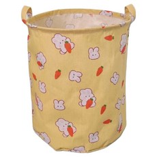 指標圖案布藝可愛設計洗衣籃, 蘿蔔兔