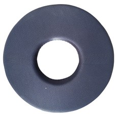 Trillionaire 蓬鬆柔軟甜甜圈坐墊, 1個, 黑色