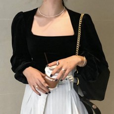 DMELD 女款開口方領正裝上衣