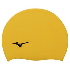 Mizuno 美津濃 矽膠泳帽 N2JWB050, 1個, 45 黃色