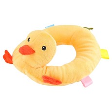 파스텔펫 강아지 오리 탭탭 장난감, 옐로우, 1개