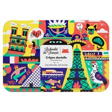 LE CHOCOLAT DES FRANCAIS 酥脆鬆餅捲巧克力, 90g, 1個