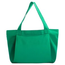 soonZAM 瑜珈皮拉提斯墊專用帆布托特包, 綠色, 1個