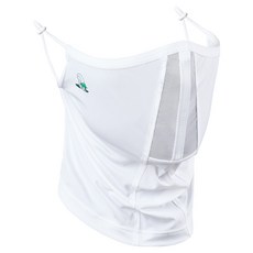 T YOUND 高爾夫運動網眼口罩, 白色