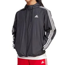 adidas 愛迪達 男款Essential Woven 3S防風外套 IB0378