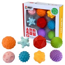 Jaemijon 柔軟觸感球 8件組, 混合色