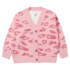 Arbe 兒童豹紋開襟衫