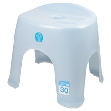 新輝合成 Milky Bath 日本製半透明防滑浴室椅, 藍色