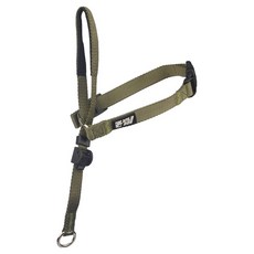 와일드독 강아지 앞섬방지 훈련용 젠틀리더 목줄, 카키, 1개