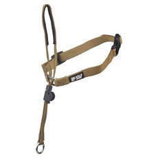 와일드독 강아지 앞섬방지 훈련용 젠틀리더 목줄, 탄브라운, 1개