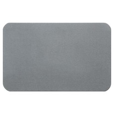 Signpost乾式浴室現代簡約珪藻土墊, 中灰色