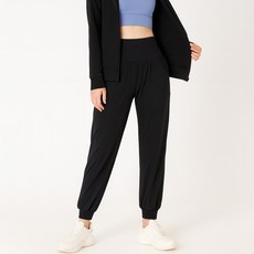 The Syrup 女士高腰瑜珈皮拉提斯束口褲 B