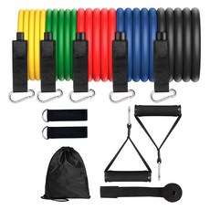 運動多功能拉力帶套組, 1套, C