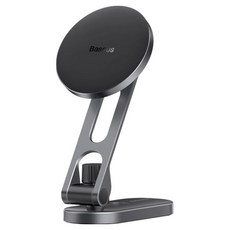 Baseus 倍思 T-Space 金屬折疊車載磁吸支架 黏貼式, 1個, 星河銀