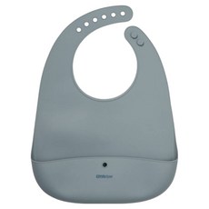 LocknLock 樂扣樂扣 兒童用 Little Luv 矽膠圍兜, 1個, 1入, 藍色