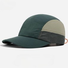 Dduria 運動網眼抽繩跑步帽, 綠色, 1個