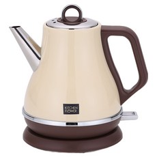 KITCHEN FLOWER Teti 超高速加熱電熱水壺 1.2L, KEK-DJ124(象牙白)