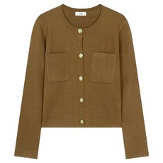 LIST 女款外口袋短版開襟衫 TSKCDO70030