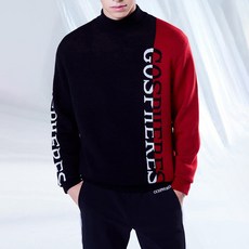 Gospheres 男士拼色防風毛衣 PM2WNT39