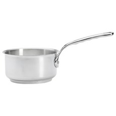 de Buyer 畢耶 MILADY 不鏽鋼單柄調理鍋, 1個, 16cm, 銀色