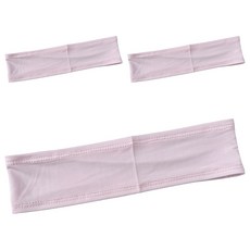 Glowus 薄款運動髮帶, 3個, 淺粉紅涼感素色