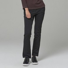 크로커다일 레이디 여성용 폴리스판 세미 부츠컷 보온 팬츠 CLCWPT202