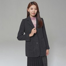 크로커다일 레이디 여성용 캐주얼 테일러드 투버튼 자켓CLCWJK102