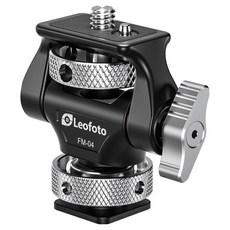 Leofoto 徠圖 冷靴座固定螢幕雲台 彩宣總代理, 1個, LE FM-04