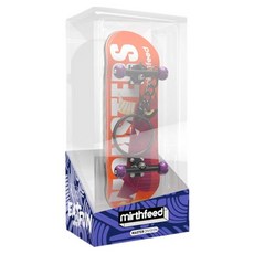 비엠디자인 미니어쳐 손가락 핑거 스케이트 보드 와이드 밴드링형, 몬스터, 1개