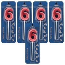 GFD-5卡裝6號蠟燭 金香檳色 + 金藍色 + 金紅色 + 金綠色 + 金色 隨機出貨, 0.7kg, 1套, 無香味
