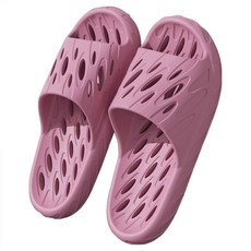 THE ZAKKA Air Wave EVA排水浴室拖鞋, 1個, 粉紅色